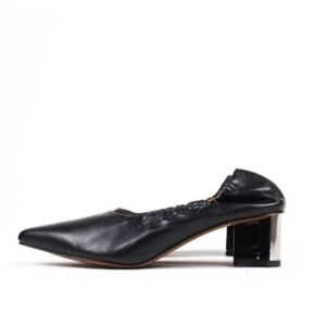 Robert Clergerie Paris Solal Womens Leather Heels Pointy Toe shoes sz 38.5/8.5